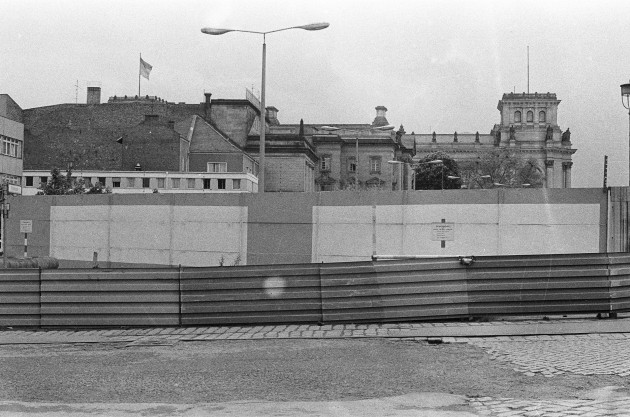 Berliner Mauer Ost Berlin. DDR 1987