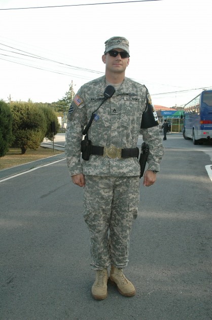 Korean Border “in Front of it all”: camp Bonifas Sgd. Rashkin